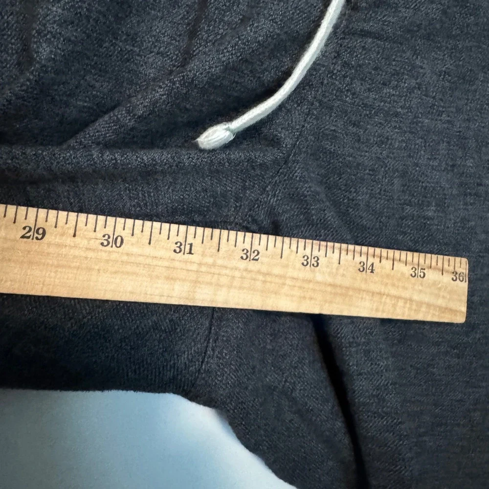 Wellen Seawool Easy Chino Pants Mens XXL Gray Drawstring Elastic Waist Huckberry